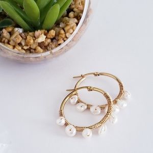 Hoop earrings